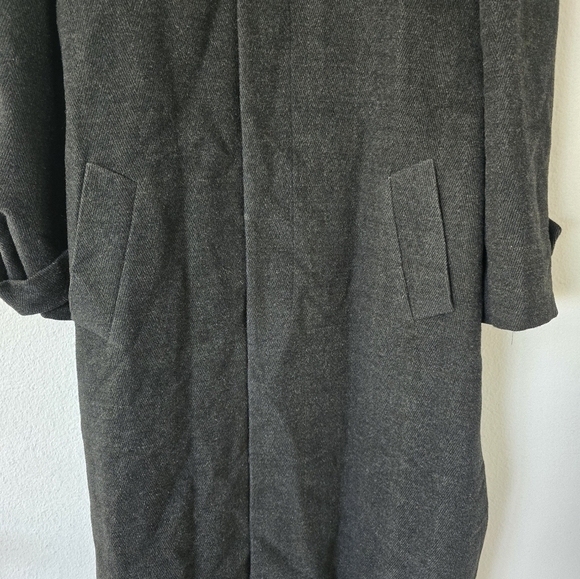 Peruvian Connection Overcoat Long Jacket Men 48 Alpaca Lambswool Heavy Old Money - Picture 4 of 15